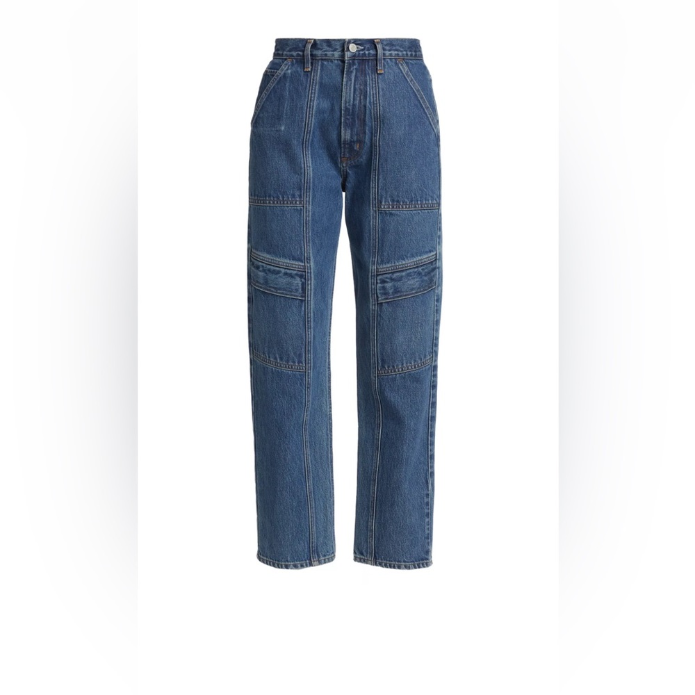 Agolde Cooper Straight-Leg Cargo Jeans